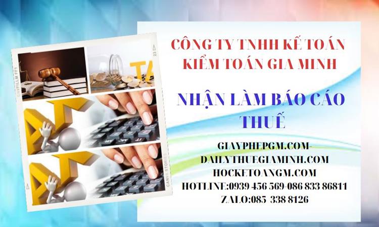 NHẬN LÀM BÁO CÁO THUẾ GIÁ RẺ TẠI TRÀ VINH 4 Nhận làm báo cáo thuế giá rẻ tại Trà Vinh