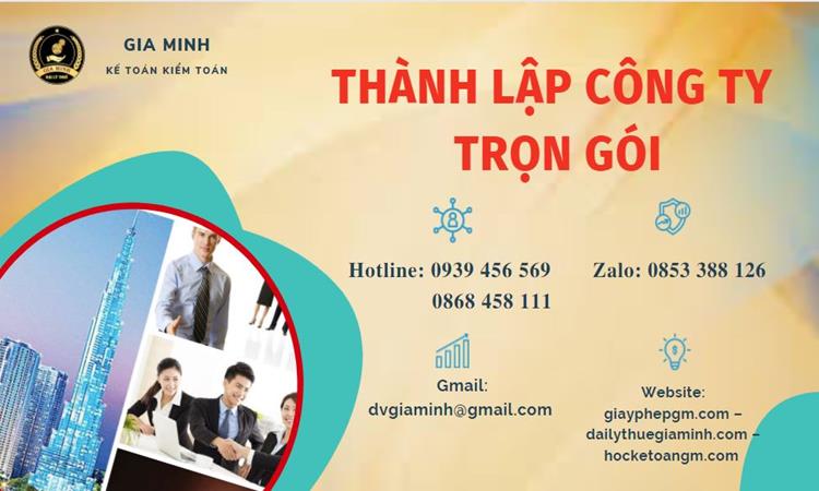 Ở đâu nhận thành lập doanh nghiệp Bạc Liêu