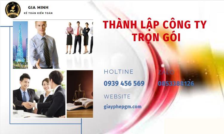 Thành lập công ty trọn gói tại Bến Tre
