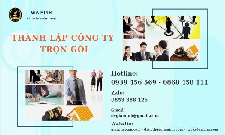 Thành lập công ty trọn gói tại Huyện Mê Linh