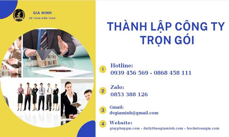 Thành lập công ty trọn gói tại Huyện Phú Xuyên