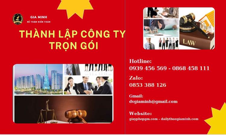 Thành lập công ty trọn gói tại Huyện Quốc Oai