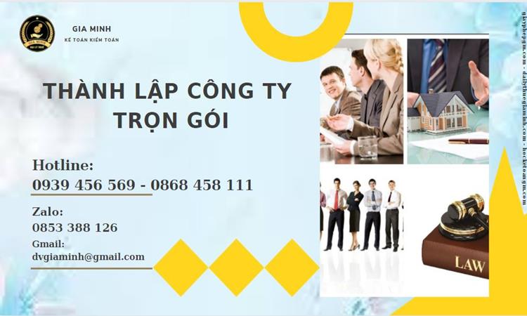 Thành lập công ty trọn gói tại Huyện Thanh Oai