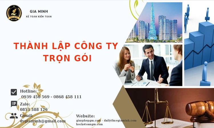 Thành lập công ty trọn gói tại Sơn La