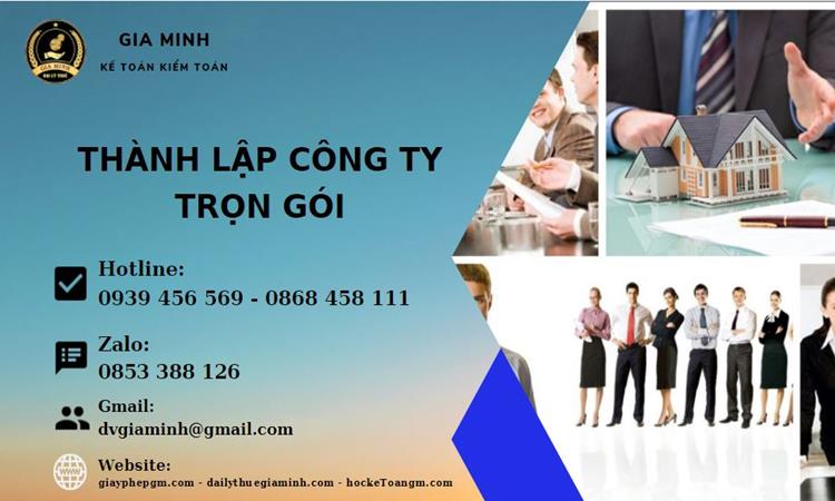 Ở đâu nhận thành lập doanh nghiệp Thái Bình