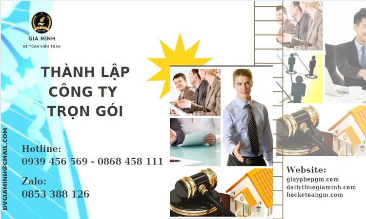 Ở đâu nhận thành lập doanh nghiệp TPHCM nhanh chóng 
