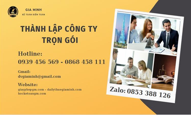Ở đâu nhận thành lập doanh nghiệp TT Huế