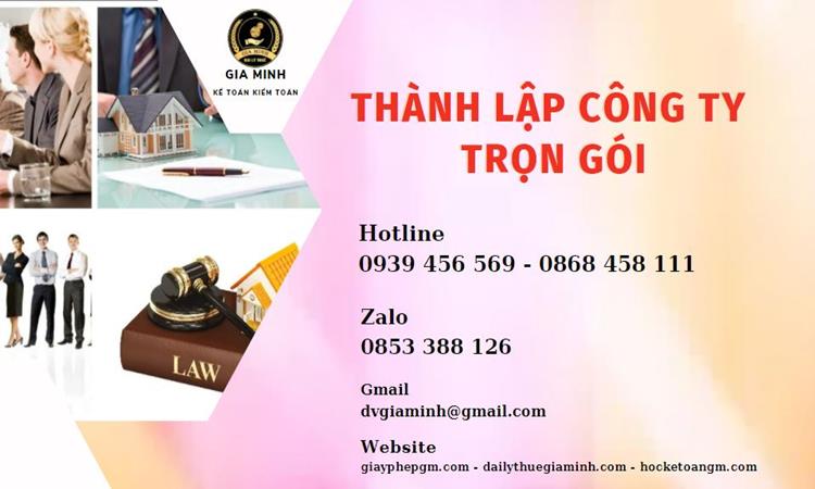 THÀNH LẬP CÔNG TY TRỌN GÓI TẠI VĨNH PHÚC 4 Ở đâu nhận thành lập doanh nghiệp Vĩnh Phúc