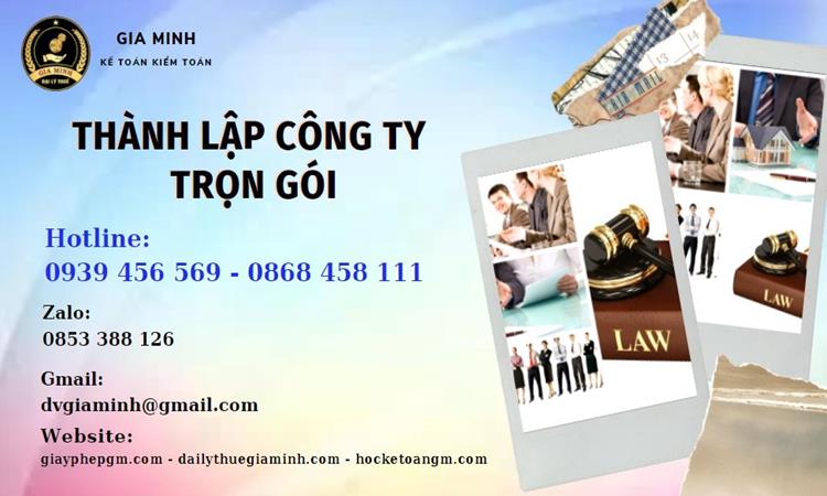 Ở đâu nhận thành lập doanh nghiệp Vũng Tàu