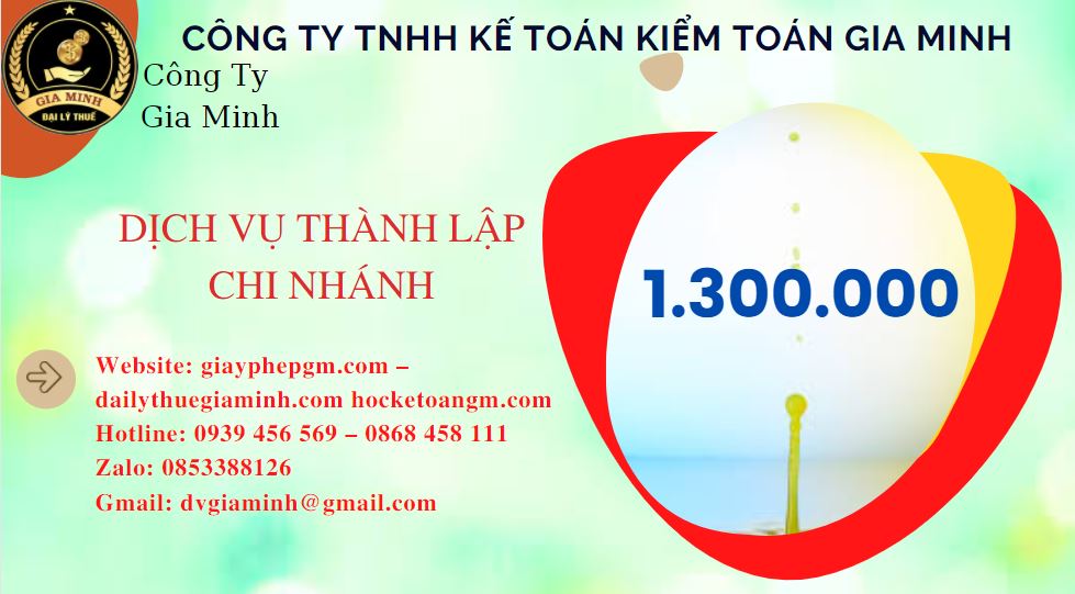 Thành lập chi nhánh công ty giá rẻ tại Bắc Ninh