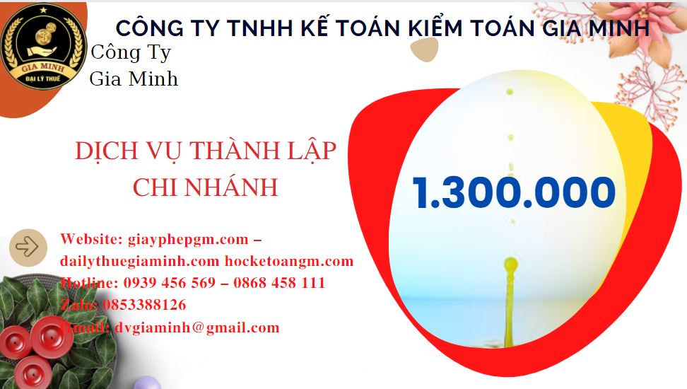 Thành lập chi nhánh công ty giá rẻ tại Đắk Lắk