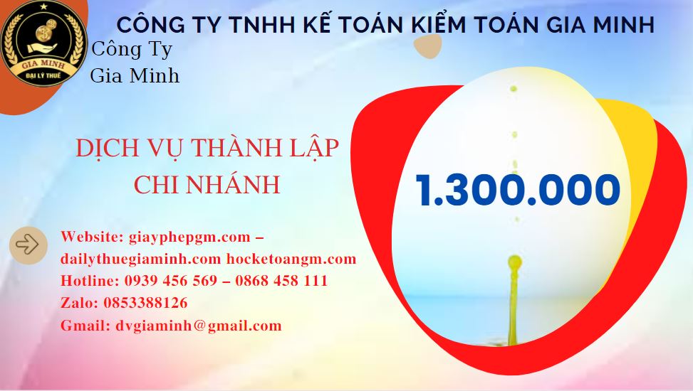 Thành lập chi nhánh công ty giá rẻ tại Hà Tĩnh