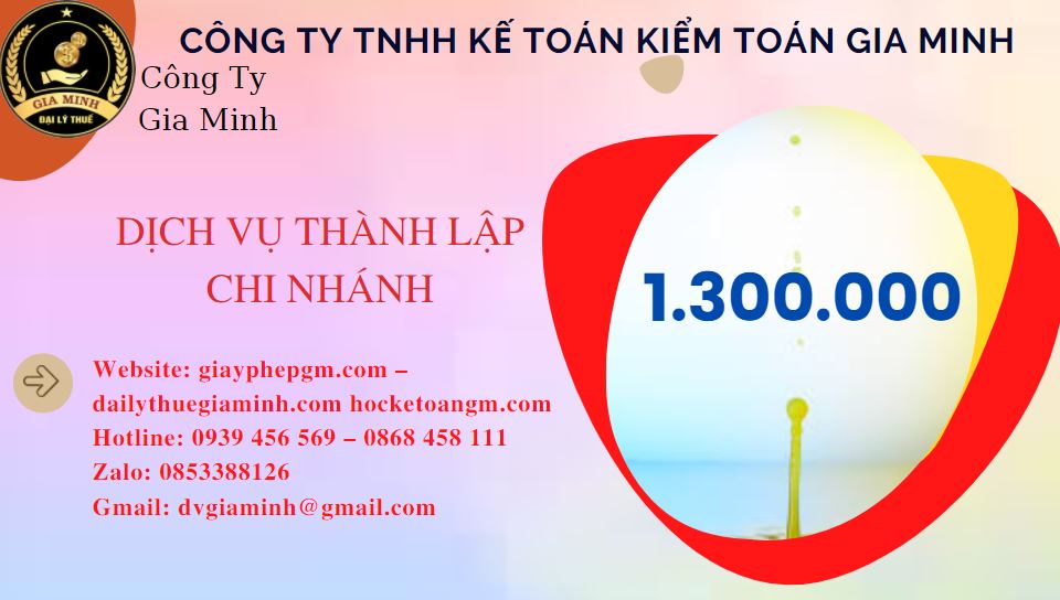 Thành lập chi nhánh công ty giá rẻ tại Hải Dương
