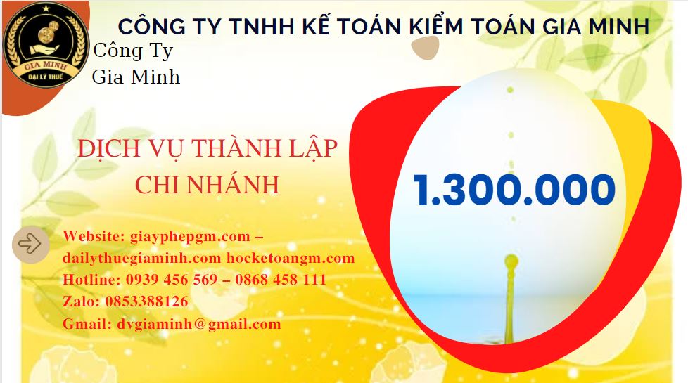 Thành lập chi nhánh công ty giá rẻ tại Hưng Yên