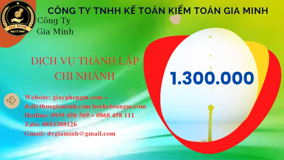 Thành lập chi nhánh công ty giá rẻ tại Huyện Mê Linh