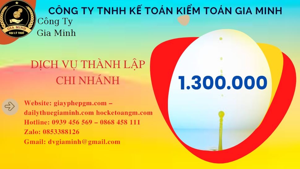 Thành lập chi nhánh công ty giá rẻ tại Huyện Phong Điền