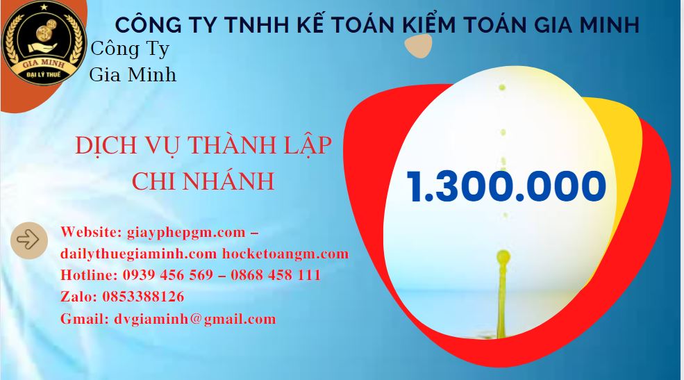 Thành lập chi nhánh công ty giá rẻ tại Huyện Phúc Thọ