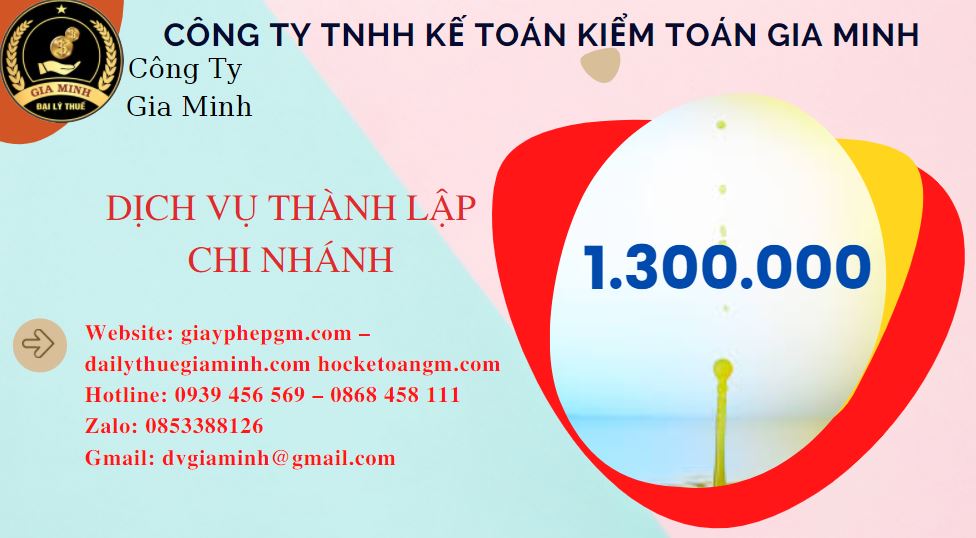 Thành lập chi nhánh công ty giá rẻ tại Huyện Thới Lai