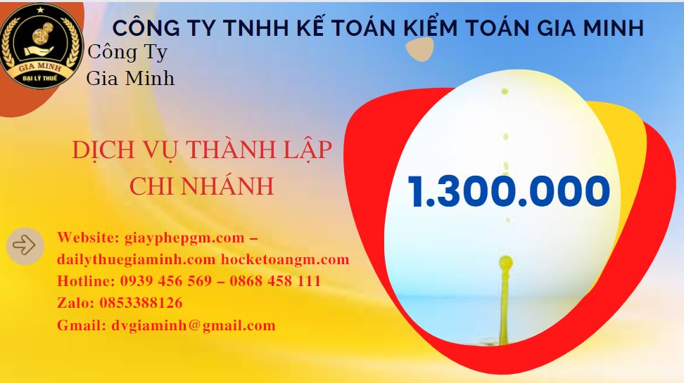 Thành lập chi nhánh công ty tại khánh hòa 5 Thành lập chi nhánh công ty giá rẻ tại Khánh Hòa