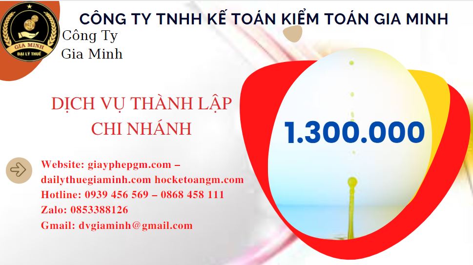 Thành lập chi nhánh công ty giá rẻ tại Quận 11