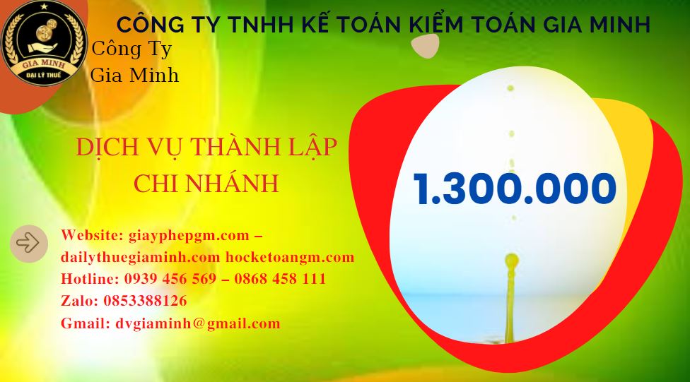 Thành lập chi nhánh công ty giá rẻ tại Quận 5