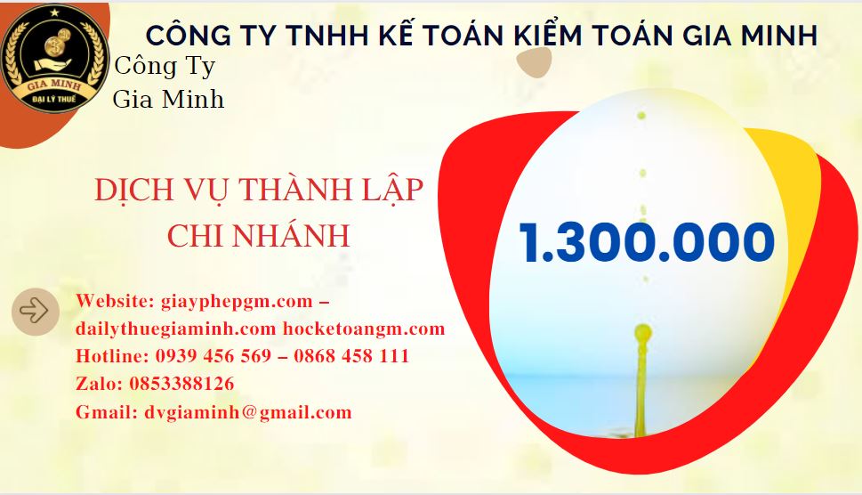 Thành lập chi nhánh công ty giá rẻ tại Quận Bắc Từ Liêm
