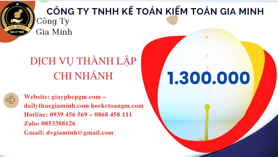 Thành lập chi nhánh công ty giá rẻ tại Quận Bình Thủy