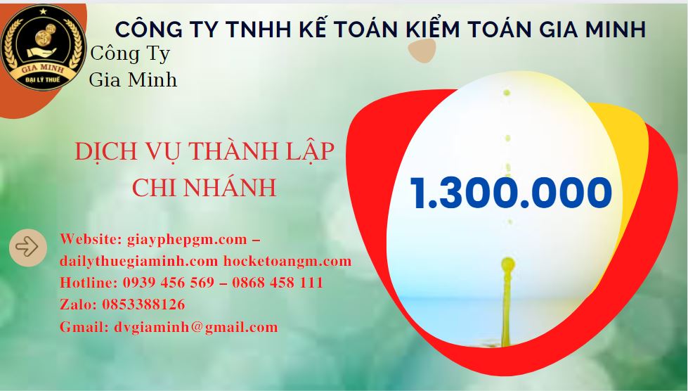 Thành lập chi nhánh công ty giá rẻ tại Quận Cầu Giấy