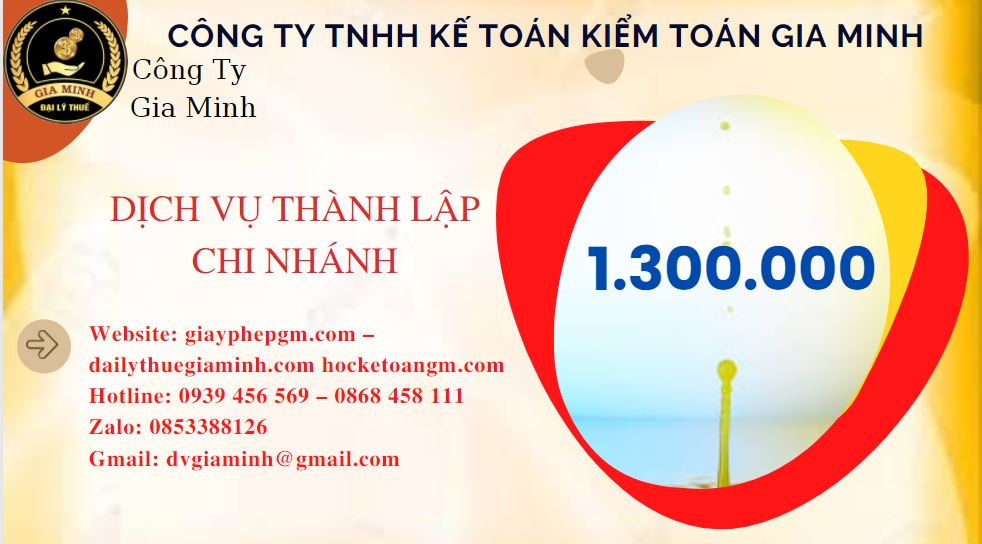 Thành lập chi nhánh công ty giá rẻ tại Quận Hoàn Kiếm