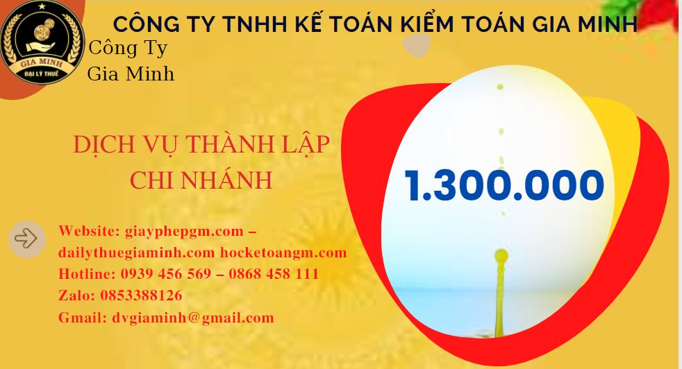 Thành lập chi nhánh công ty giá rẻ tại Quận Ninh Kiều