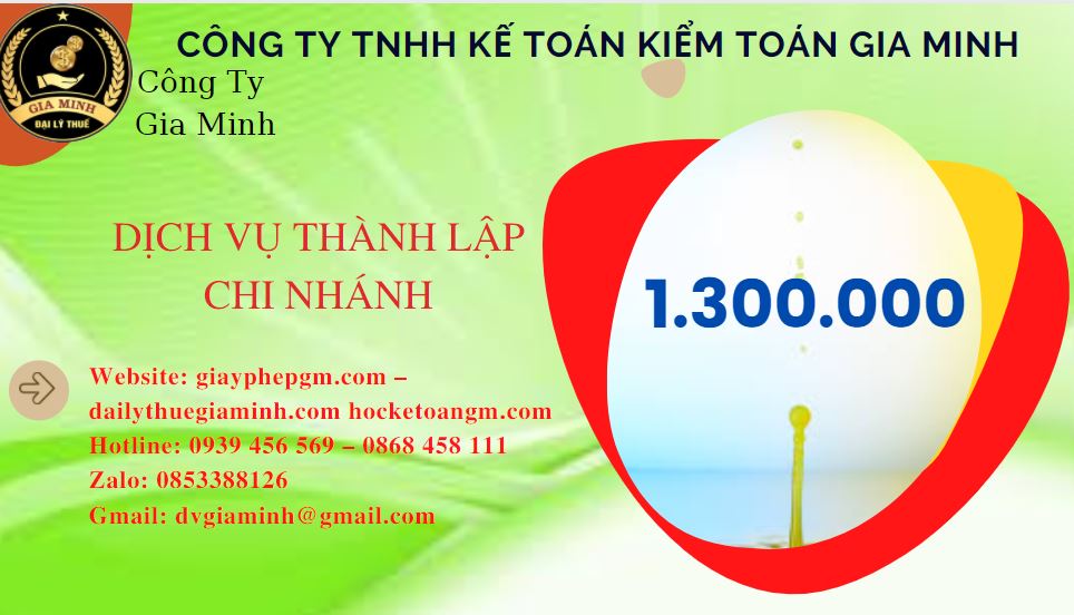 Dịch vụ thành lập chi nhánh công ty tại Quận Thốt Nốt 6 Thành lập chi nhánh công ty giá rẻ tại Quận Thốt Nốt