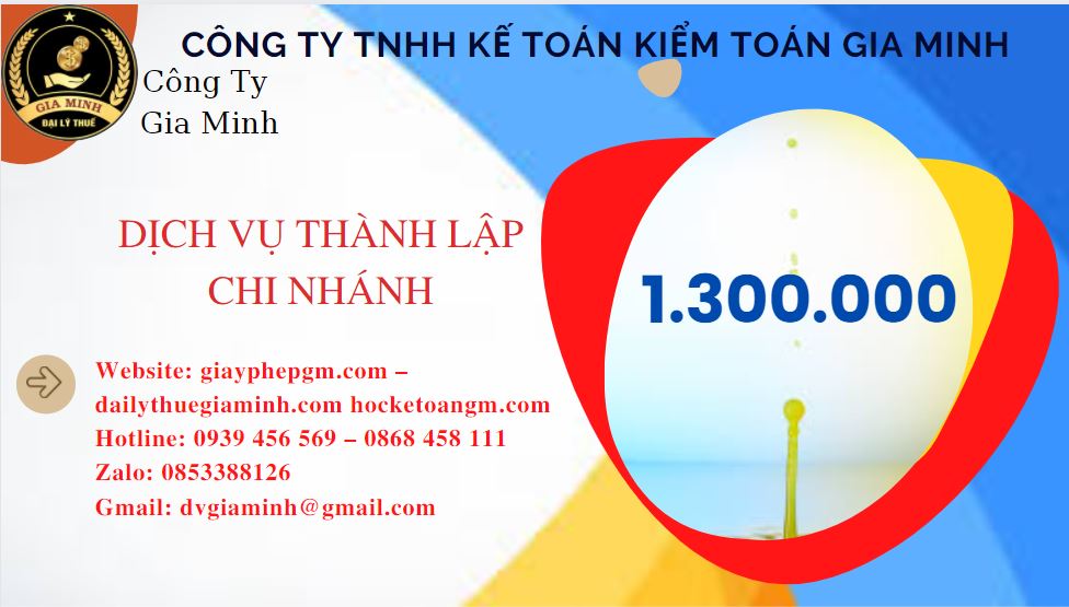 Thành lập chi nhánh công ty giá rẻ tại Quảng Nam