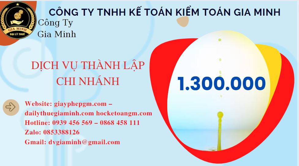 Thành lập chi nhánh công ty giá rẻ tại Thành Phố Đà Nẵng