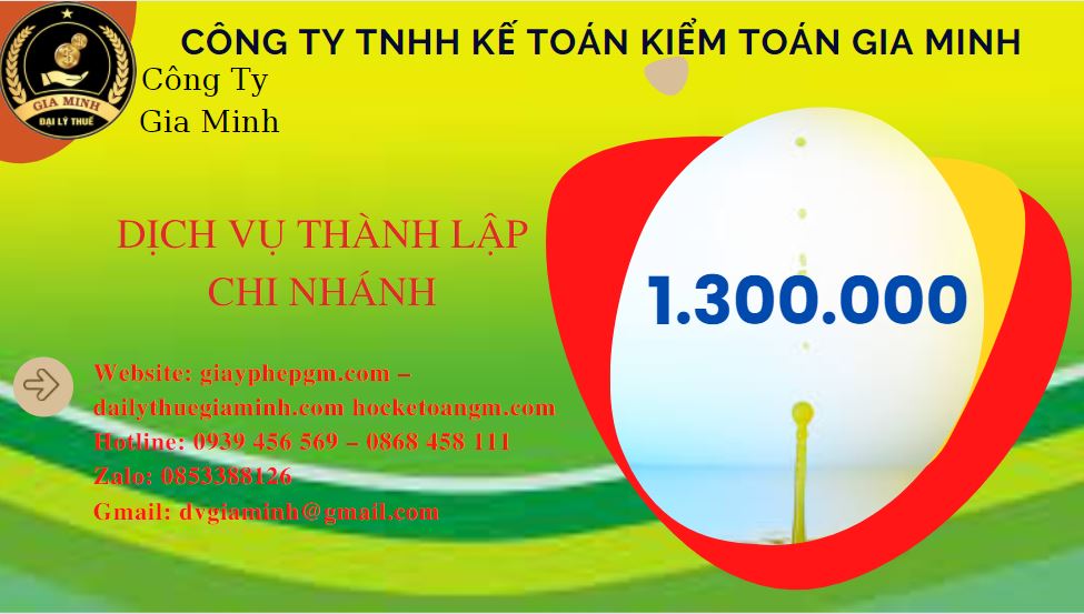 Thành lập chi nhánh công ty giá rẻ tại Thành Phố Hưng Yên