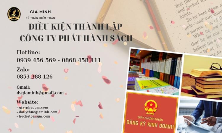 Thành lập công ty TNHH phát hành sách