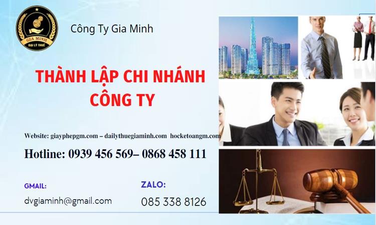 Dịch vụ thành lập chi nhánh ở huyện tiên lữ chỉ 3 ngày 4 Thành lập doanh nghiệp a-z trọn gói Huyện Tiên Lữ