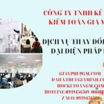 Thay đổi chức danh người đại diện pháp luật tại Huyện Ba Vì