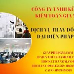 Thay đổi chức danh người đại diện pháp luật tại Huyện Chương Mỹ