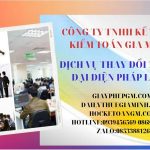 Thay đổi chức danh người đại diện pháp luật tại Huyện Đông Anh