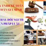 DỊCH VỤ THAY ĐỔI NGƯỜI ĐẠI DIỆN PHÁP LUẬT TẠI QUẬN 10 6 Chi phí thay đổi người đại diện pháp luật tại Quận 10