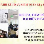 DỊCH VỤ THAY ĐỔI NGƯỜI ĐẠI DIỆN PHÁP LUẬT TẠI QUẬN BA ĐÌNH 6 Thay đổi chức danh người đại diện pháp luật tại Quận Ba Đình