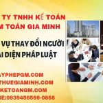Thay đổi chức danh người đại diện pháp luật tại Quận Bình Thủy