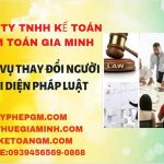 Thay đổi chức danh người đại diện pháp luật tại Quận Hoàng Mai