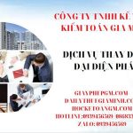 Thay đổi chức danh người đại diện pháp luật tại Quận Thốt Nốt