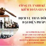 DỊCH VỤ THAY ĐỔI NGƯỜI ĐẠI DIỆN PHÁP LUẬT TẠI THỊ XÃ SƠN TÂY 6 Thay đổi chức danh người đại diện pháp luật tại Thị Xã Sơn Tây