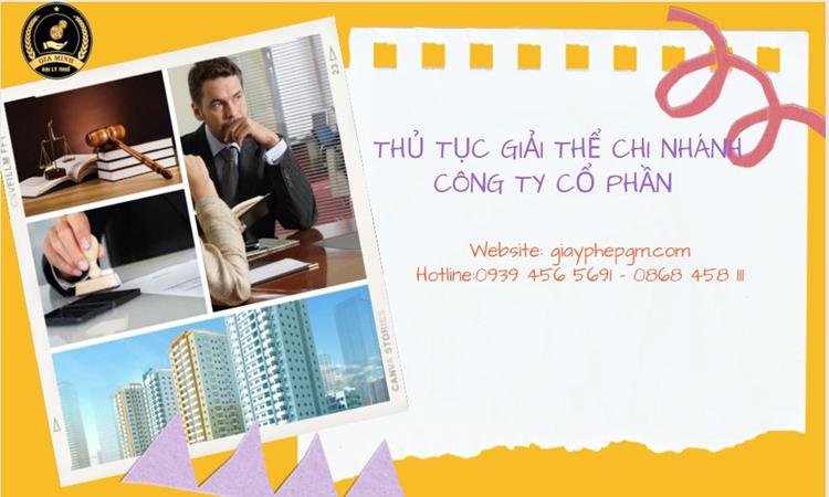  Thủ tục giải thể chi nhánh công ty cổ phần tại Huyện Nhà Bè