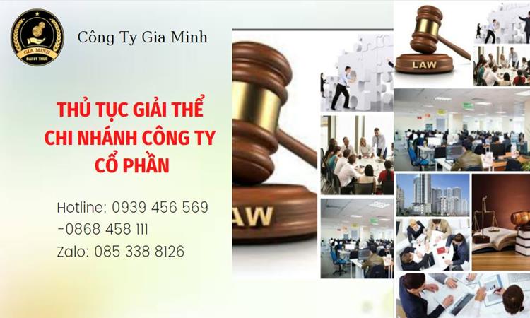 Thủ tục giải thể chi nhánh công ty cổ phần tại Huyện Từ Liêm