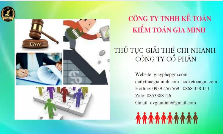  Thủ tục giải thể chi nhánh công ty cổ phần tại Quận 2