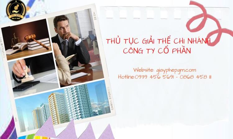 Thủ tục giải thể chi nhánh công ty cổ phần tại Quận Bình Thạnh