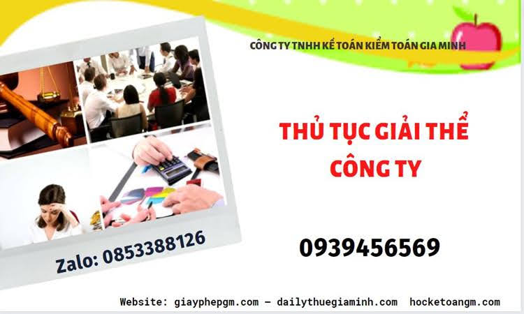 Thủ tục giải thể chi nhánh công ty TNHH 2 thành viên ở Bắc Kạn